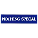 ibVOXyV^NOTHING SPECIAL STICKER ROYALBLUE XebJ[