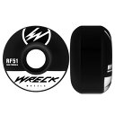 レック ウィール WRECK WHEELS/W1 ORIGINAL CUT BLACK 51mm 83B ウィール