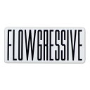フローグレッシブ/FLOWGRESSIVE OG LOGO STICKER WHITE ステッカー