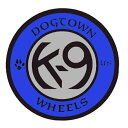 hbO^E^DOGTOWN K9 WHEELS BLUE/SILVER STICKER XebJ[