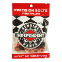 インディペンデント INDEPENDENT/1 PHILLIPS ( BLACK/RED ) ビス、ナット