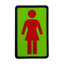 ガール GIRL/OG STICKER 3” (RED/GREEN/FORESTGREEN) ステッカー