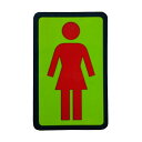 ガール GIRL／OG STICKER 3” (RED/GREEN/FORESTGREEN) ステッカー