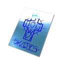 ドッグタウン DOGTOWN/ESE CROSS FOIL 2.75” ステッカー