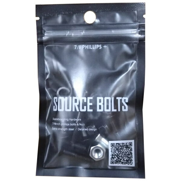 SOURCE BOLTS ( BLACK ) ץ饹 7/8 ӥʥå