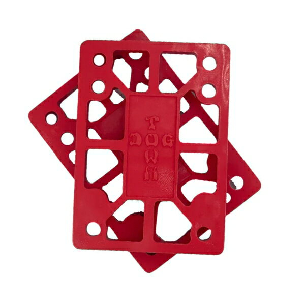 ドッグタウン／DOGTOWN RISER PAD 1/4 RED 