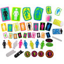 ガール／GIRL ASSORTED STICKER 44PACK ステッカー