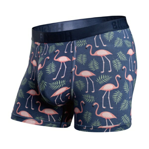 ޥѥå ٥˥ MYPAKAGE BNETHCLASSIC TRUNK PRINT ( FLAMINGOS NAVY ) S( 3...