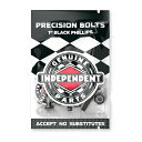 インディペンデント INDEPENDENT/1 PHILLIPS (BLACK) ビス、ナット