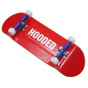 フーデッド／HOODED 33mm StartUp フィンガースケートボード 【指スケ】 RED フィンガーボード(指スケ)