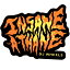 オージェー／OJ INSANE-A-THANE 2.5” (オレンジ) ステッカー