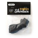 オーエスシー スケートボード イクィップメント OSC SKATEBOARD EQUIPMENT／OSC EQUIPMENT SUPER SHOELACE BLACK 幅8mm 長さ125cm シューズアクセサリー