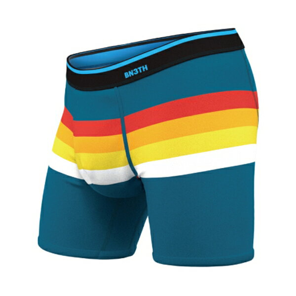マイパッケージ ベニス MYPAKAGE BNETH/CLASSIC BOXER BRIEF PRINT ( RETROSTRIPE TEAL ) S( 30インチ〜32インチ ) アンダーウェア
