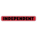 インディペンデント／INDEPENDENT BAR LOGO STICKER 6in (RED/BLACK) ステッカー