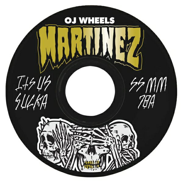 I[WF[^OJ MINI SUPER JUICE MILTON MARTINEZ HEAR NO EVIL (BLACK) 55mm EB[