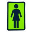 ガール GIRL/OG STICKER 6” (FOREST GREEN/GREEN) ステッカー