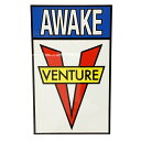 x`[ VENTURE^OG AWAKE STICKER(RED/WHITE) XebJ[