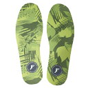 フットプリントインソール FOOTPRINTINSOLES/KINGFOAM FLAT INSOLES CUTTING TYPE GREEN CAMO 3mm LARGE (27cm〜32cm) インソール(4)