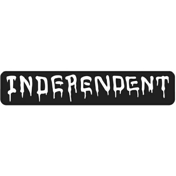 インディペンデント／INDEPENDENT VANDAL STICKER 6” (BLACK) ステッカー