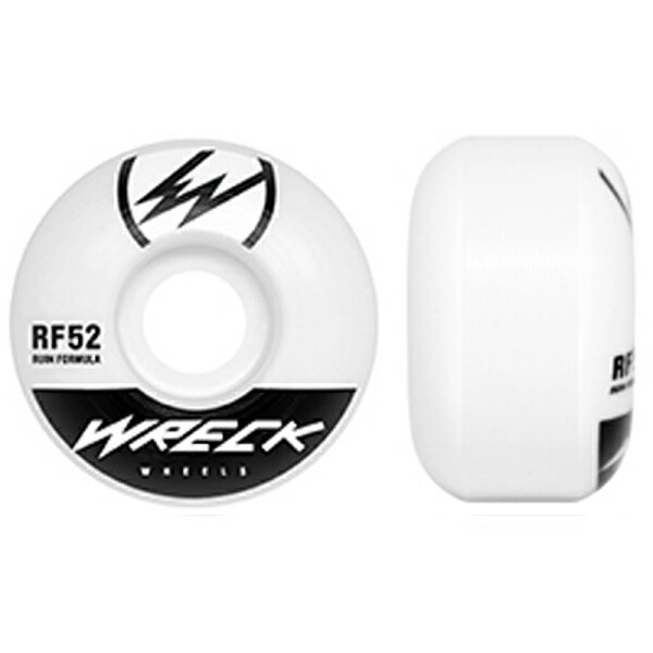 レック ウィール WRECK WHEELS／W1 ORIGINAL CUT WHITE 52mm 83B ウィール