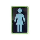 ガール GIRL/OG STICKER 3” (SKYBLUE/NAVY/TEAL) ステッカー