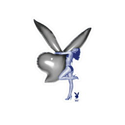 ハフ HUF／PLAYBOY BUNNY BALLOON STICKER ステッカー