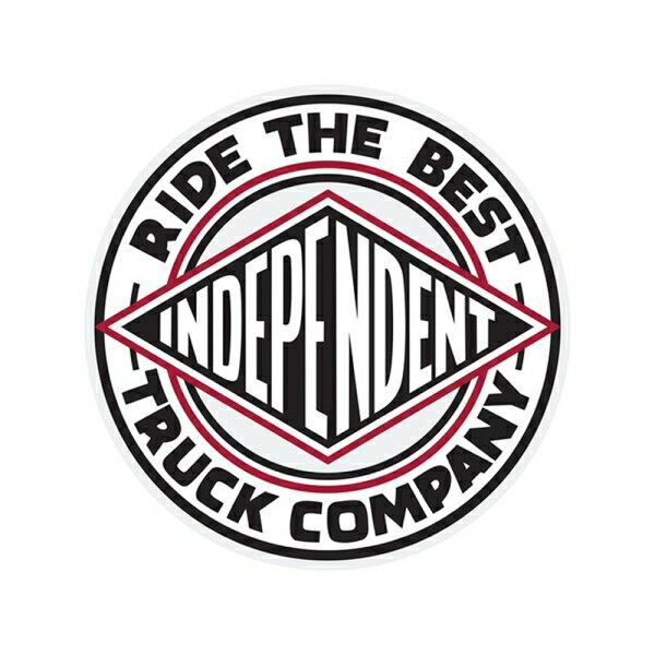 ǥڥǥ INDEPENDENTRTB SUMMIT 6 STICKER (WHITE/BLACK/RED) ƥå