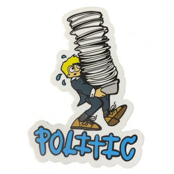 ݥƥåPOLITIC BUS BOY STICKER ƥå