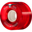 pEG POWELL^CLEAR CRUISER 59mm 80A RED EB[