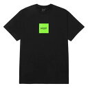 nt^HUF SET BOX S/S TEE (BLACK) MTCY TVc