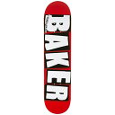 ベーカー BAKER／BRAND LOGO WHITE 8.0 デッキ