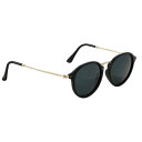 ObV[ GLASSY^KLEIN NC GOLD/BLACK LENS Polarized (ΌY) TOX