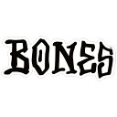 {[Y EB[ BONESWHEELS^BONES 3h STICKER (WHITE/BLACK) XebJ[