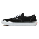 ヴァンズ／26.0cm VANS SKATE AUTHNTIC (オーセンティック) BLACK/WHITE シューズ・メンズ