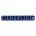 インディペンデント／INDEPENDENT BAR LOGO STICKER 6in (BLUE/BLACK) ステッカー