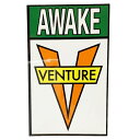 ベンチャー VENTURE/OG AWAKE STICKER(ORANGE/WHITE) ステッカー