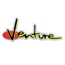 ベンチャー VENTURE／92 STICKER MED ( BLACK ) ステッカー