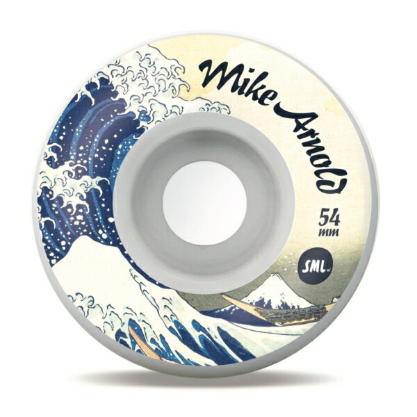 スモール ウィール sml.wheels／BIG WAVE MIKE ARNOLD 54mm 99a V-CUT XL AG FORMULA ウィール