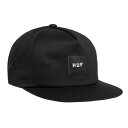 nt^HUF SET BOX SNAPBACK (BLACK) Lbv