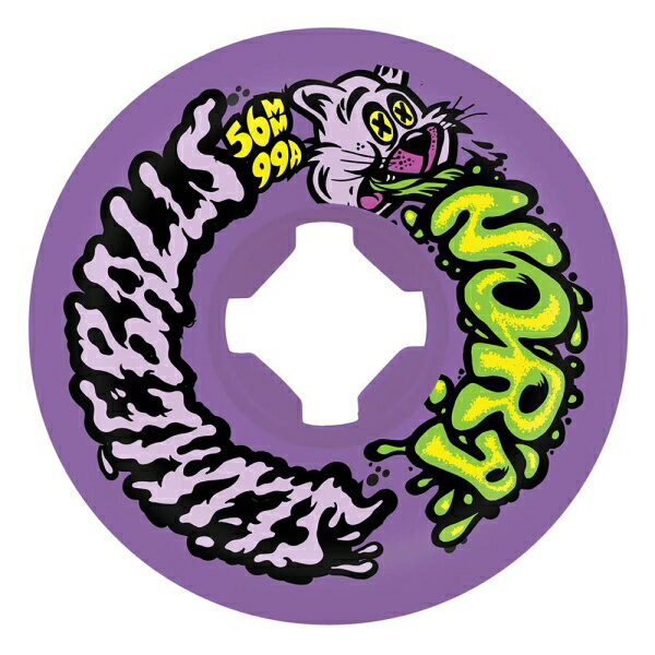 スライムボール SLIME BALLS／SLIMBALL NORA VASCONCELLOS GUEST VOMIT MINI PURPLE 56MM 99A ウィール