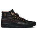 ヴァンズ／VANS×SPITFIRE SKATE SK8 HI (スケートハイ) SPITFIRE BLACK/FLAME (27.5cm) シューズ メンズ