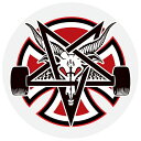 CfByfg INDEPENDENT^INDY~THRASHER PENTAGRAM CROSS 5 XebJ[