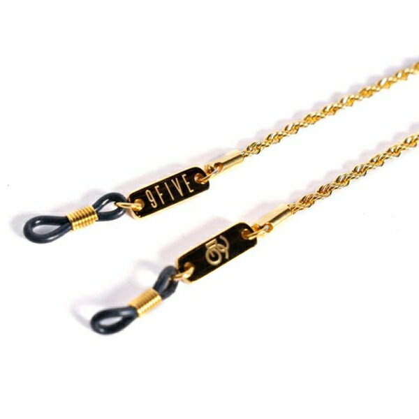 9FIVE／9five 24k Gold Rope Chain Eyewear Lanyard ナインファイブ ロープチェーン ランヤード サングラス