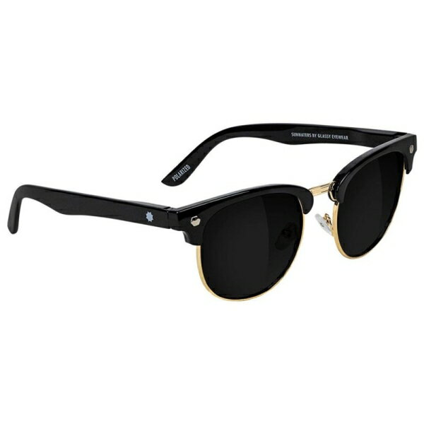 グラッシー GLASSY／MORRISON モリソン BLACK&GOLD POLARIZED SUNGLASSES (偏光レンズ) サングラス