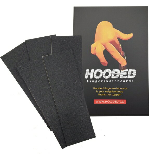 フーデッド HOODED/THE MOON 1ミリ GRiPTAPE 5枚セット 【指スケ用グリップテープ】 フィンガーボード(指スケ)