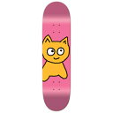 ~I MEOWSKATEBOARDS^BIG CAT PINK 7.25 fbL