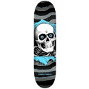 パウエル／POWELL PERALTA RIPPER 7.75 (SILVER/LIGHT BLUE) デッキ