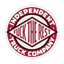 インディペンデント/INDEPENDENT FTR SUMMIT STICKER 3.5in (RED/WHITE) ステッカー