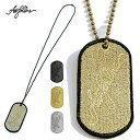 【AFO】SILENCER SIGN DOG TAG PENDANT【GOLD/BLACK】ドッグタグ ペンダント / ヘッド・チェーンセット【ゆうパケット配送対象商品】(4)