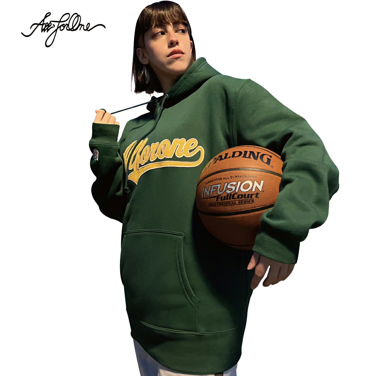 乐天商城 - 【AFO / UNISEX】DAILY RISE SPORTS LOGO PULL OVER HOODIE プルオーバーパーカー【完全受注生産】